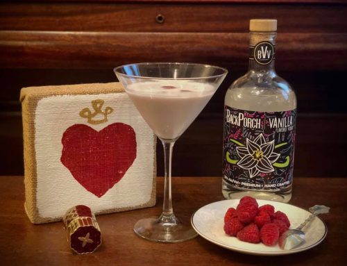 Raspberry Cheesecake Martini
