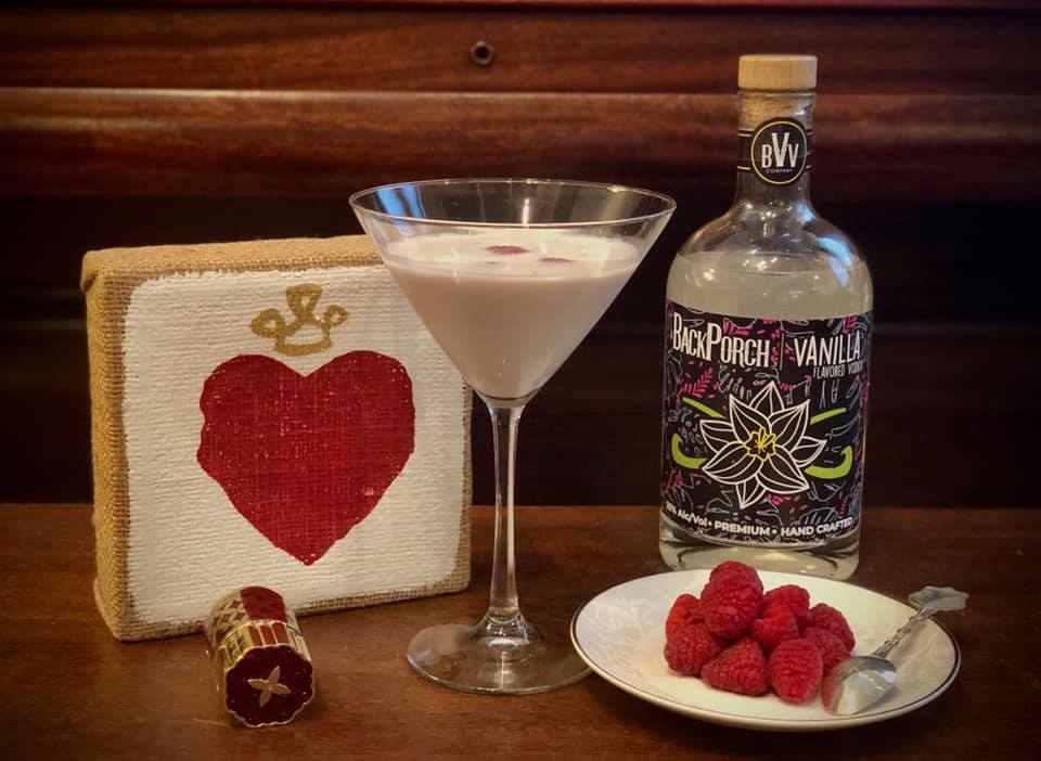raspberry cheesecake martini